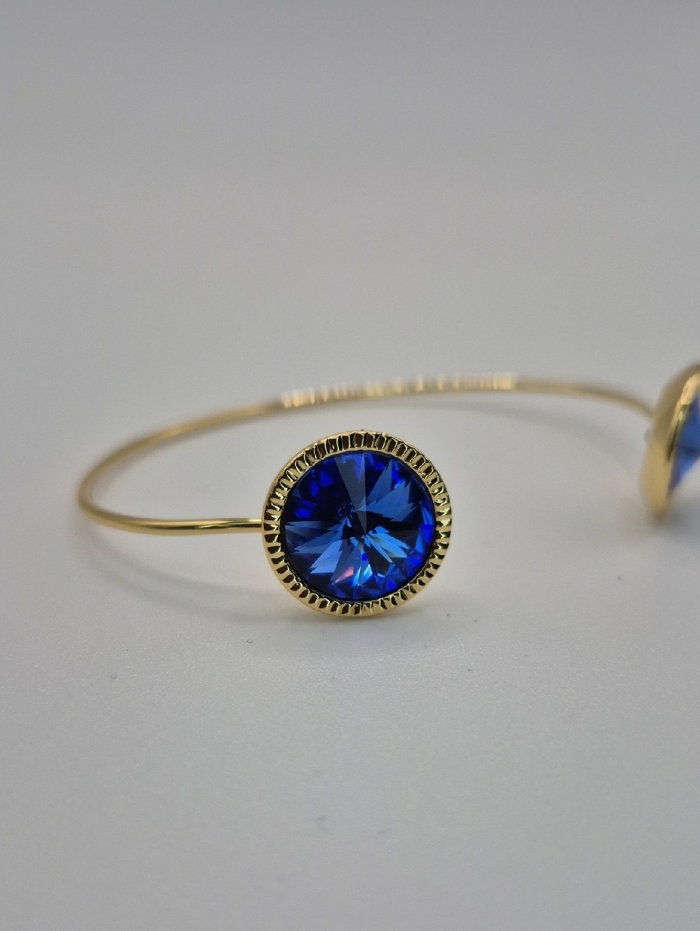 Ted Baker Gold Sapphire Revenna Rivoli Crystal Cuff